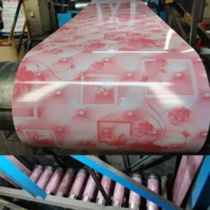 Decorative Pattern PPGI Steel Coil