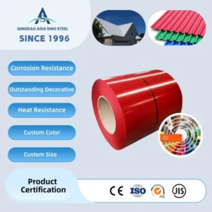 Prepainted Galvanized Steel Coil, Color Coated PPGI Steel Coil for Roofing and Cladding