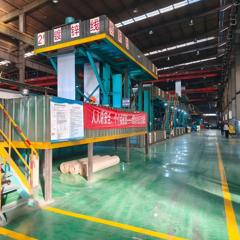 Steel coil production line at export supplier factory